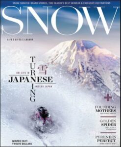 magazine snow anglais